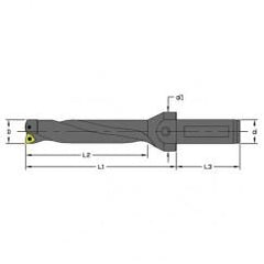 UD-0750-4D-075 - .75" Dia - Indexable Drill - Coolant Thru - Eagle Tool & Supply