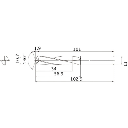 MAE1070MB CARB DRILL