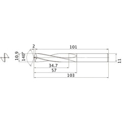 MAE1090MB CARB DRILL
