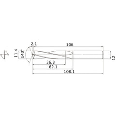 MAE1140MB CARB DRILL
