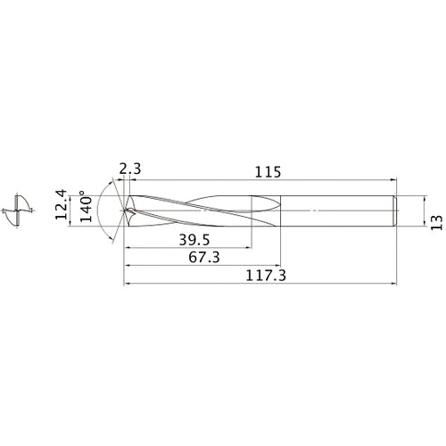 MAE1240MB CARB DRILL