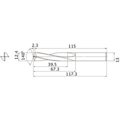 MAE1240MB CARB DRILL