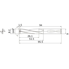 MAS0820MB CARB DRILL