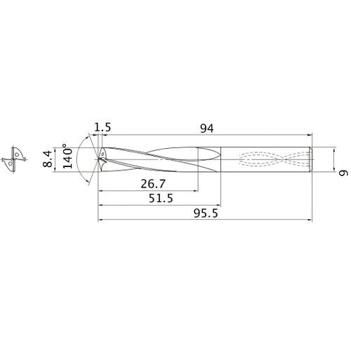 MAS0840MB CARB DRILL