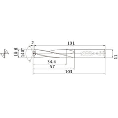 MAS1080MB CARB DRILL