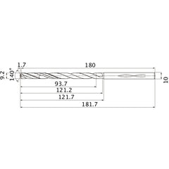 MHS0920L120B CARB DRILL