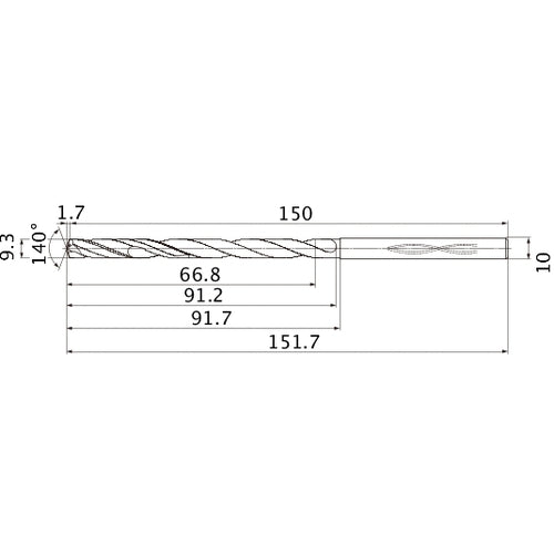 MHS0930L090B CARB DRILL