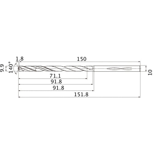 MHS0990L090B CARB DRILL