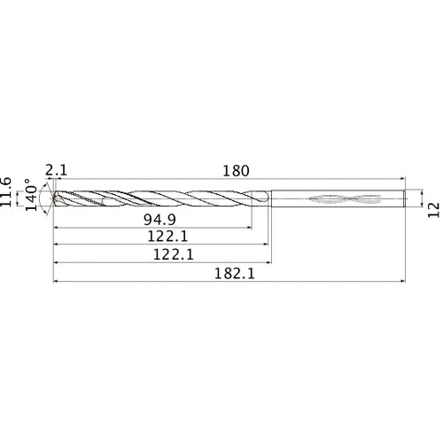 MHS1160L120B CARB DRILL