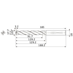 MMS1770X5DB CARB DRILL