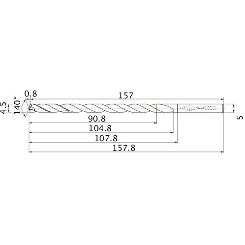 MNS0450X20DB CARB DRILL