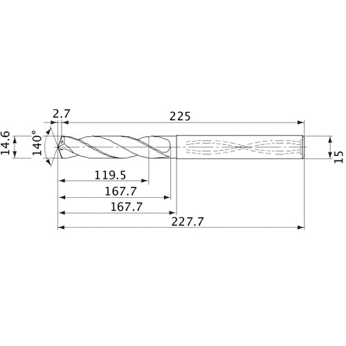 MVS1460X08S150 CARB DRILL