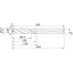 MVS1670X05S170 CARB DRILL