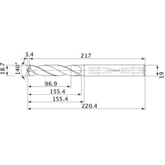 MVS1870X05S190 CARB DRILL