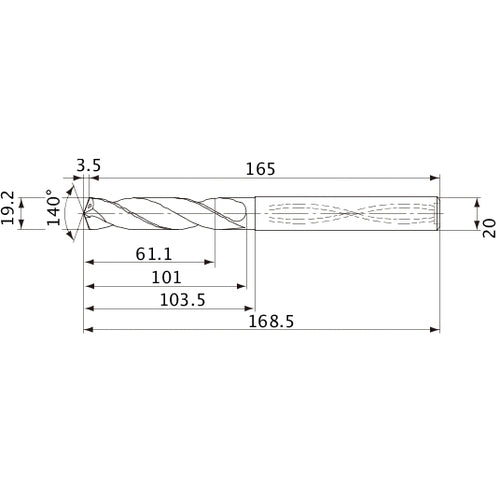 MVS1920X03S200 CARB DRILL