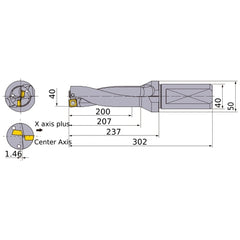 MVX4000X5F40 INDX DRILL