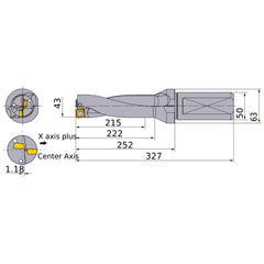 MVX4300X5F50 INDX DRILL