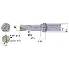 MVX4900X2F40 INDX DRILL