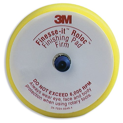 3M Finesse-it Roloc Finishing Disc Pad 14736U 3″ Firm 1 - Eagle Tool & Supply