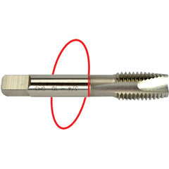 ‎6-32 Dia-H3-3 FL-Std Spiral Point Tap - Red Ring - Eagle Tool & Supply