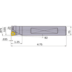 AJXU08R142FA12S INDEXABLE ENDMILL