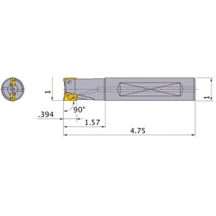 APX3000UR164FA16SA INDEXABLE ENDMIL