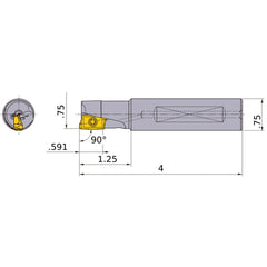 APX4000UR121FA12SA INDEXABLE ENDMIL