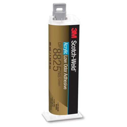 3M Scotch-Weld Low Odor Acrylic Adhesive DP8825NS Green 45 mL Duo-Pak - Eagle Tool & Supply