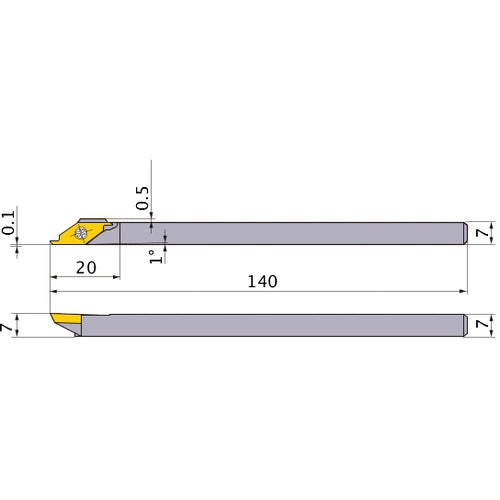 CSVHR0707 TURNING HOLDER