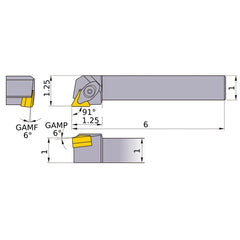 DTGNR-164 TURNING HOLDER