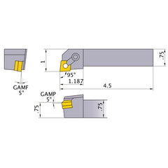 MCLNR-123 TURNING HOLDER