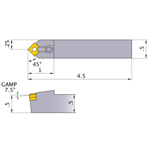 MSDNN-83 TURNING HOLDER