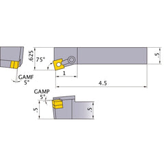 MSKNR-83 TURNING HOLDER