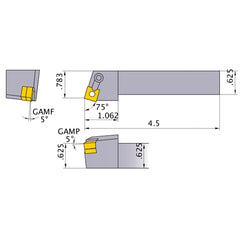 MSRNR-103 TURNING HOLDER