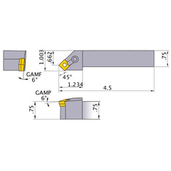 MSSNL-124B TURNING HOLDER