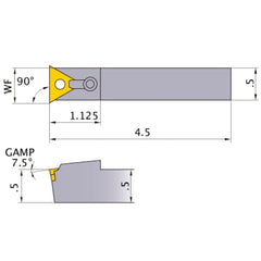 MTCNN-83X TURNING HOLDER