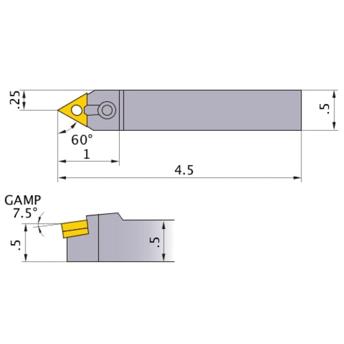 MTENN-82 TURNING HOLDER