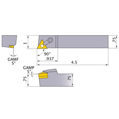 MTGNR-123BX TURNING HOLDER