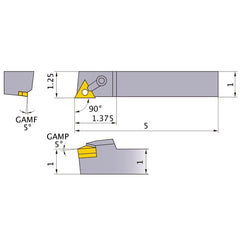 MTGNR-165C TURNING HOLDER