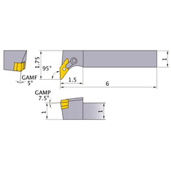 MVLNR-164D TURNING HOLDER