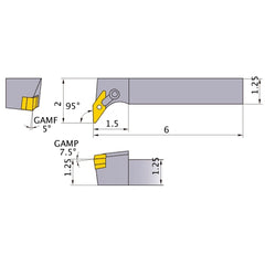 MVLNR-204D TURNING HOLDER
