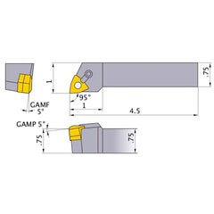 MWLNR-124B TURNING HOLDER