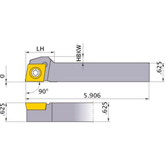 SCACR-103SM TURNING HOLDER