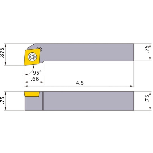 SCLCL-124 TURNING HOLDER
