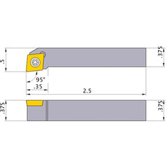 SCLCR-062 TURNING HOLDER