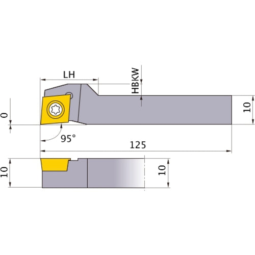 SCLCR1010K06-SM TURNING HOLDER