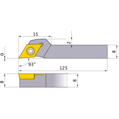 SDJCR0808K07-SM TURNING HOLDER