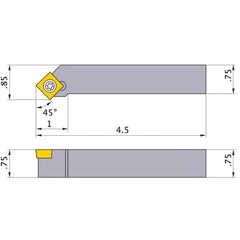 SSSCR-124 TURNING HOLDER