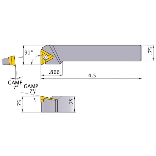 STFEL-123 TURNING HOLDER