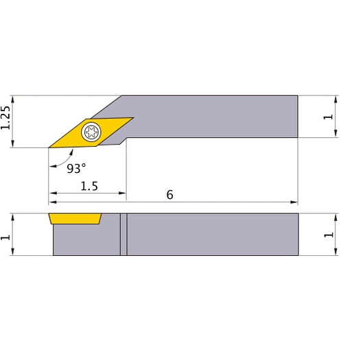 SVJCR-163 TURNING HOLDER